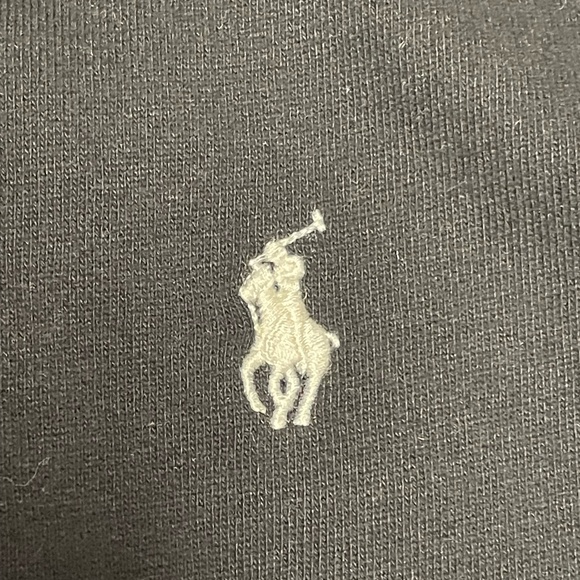 Ralph Lauren Polo Hoodie Men's/Women Unisex Full Zip Sweatshirt Size XL Black - Picture 12 of 12